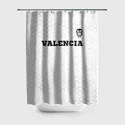 Шторка для душа Valencia sport на светлом фоне посередине, цвет: 3D-принт
