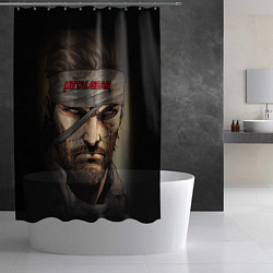 Шторка для душа Metal gear Venom Snake, цвет: 3D-принт — фото 2