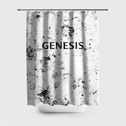 Шторка для душа Genesis dirty ice, цвет: 3D-принт