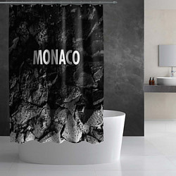 Шторка для душа Monaco black graphite, цвет: 3D-принт — фото 2