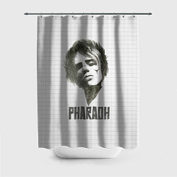 Шторка для душа Портрет Pharaoh, цвет: 3D-принт