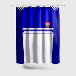 Шторка для ванной Arsenal fc sport geometry