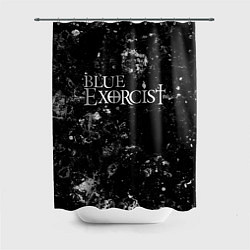 Шторка для душа Blue Exorcist black ice, цвет: 3D-принт