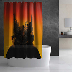 Шторка для душа Планета обезьян постер, цвет: 3D-принт — фото 2