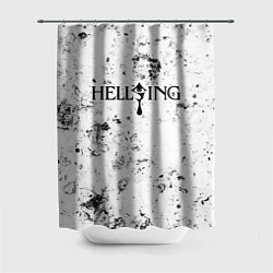Шторка для душа Hellsing dirty ice, цвет: 3D-принт