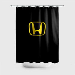 Шторка для душа Honda yellow, цвет: 3D-принт