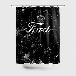 Шторка для душа Ford black ice, цвет: 3D-принт