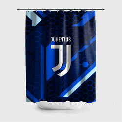 Шторка для душа Juventus sport geometry steel, цвет: 3D-принт