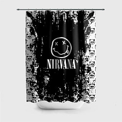 Шторка для душа Nirvana teddy, цвет: 3D-принт