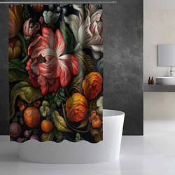 Шторка для душа Набивной рисунок, цвет: 3D-принт — фото 2