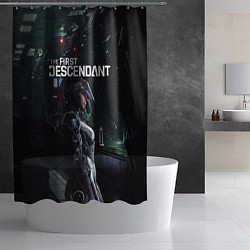 Шторка для душа Game - The First Descendant, цвет: 3D-принт — фото 2