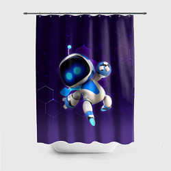 Шторка для душа Mascot - Astro Bot, цвет: 3D-принт