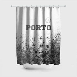 Шторка для душа Porto - white gradient посередине, цвет: 3D-принт