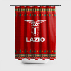 Шторка для душа Lazio new year, цвет: 3D-принт
