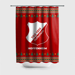 Шторка для душа Hoffenheim new year, цвет: 3D-принт