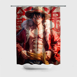 Шторка для ванной One piece Monkey D Luffy