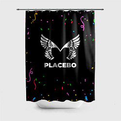 Шторка для душа Placebo конфети, цвет: 3D-принт