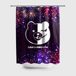 Шторка для душа Праздничный Danganronpa, цвет: 3D-принт