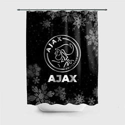 Шторка для душа Снежный Ajax, цвет: 3D-принт