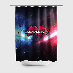 Шторка для душа Сопротивление в Tekken 8, цвет: 3D-принт
