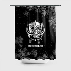 Шторка для душа Снежный Motorhead, цвет: 3D-принт