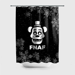 Шторка для душа Снежный FNAF, цвет: 3D-принт