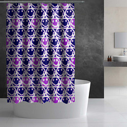 Шторка для душа Nirvana neon smile, цвет: 3D-принт — фото 2
