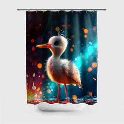 Шторка для душа Аистенок, цвет: 3D-принт