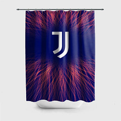 Шторка для душа Juventus red energy, цвет: 3D-принт