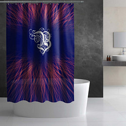 Шторка для душа Burzum red energy, цвет: 3D-принт — фото 2