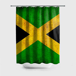 Шторка для душа Jamaica flag, цвет: 3D-принт