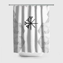 Шторка для душа Nightwish white poly, цвет: 3D-принт