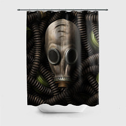 Шторка для душа Авто рожденные в СССР, цвет: 3D-принт