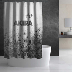 Шторка для душа Akira - white gradient посередине, цвет: 3D-принт — фото 2