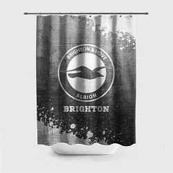 Шторка для душа Brighton - grey gradient, цвет: 3D-принт