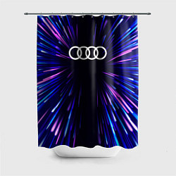Шторка для душа Audi neon energy, цвет: 3D-принт