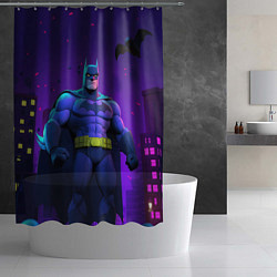 Шторка для душа Бэтмен объемная модель, цвет: 3D-принт — фото 2