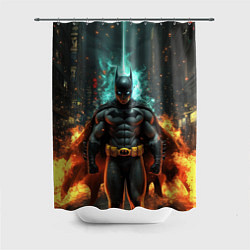 Шторка для душа Бэтмен эпик, цвет: 3D-принт