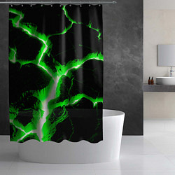 Шторка для душа Разлом, цвет: 3D-принт — фото 2