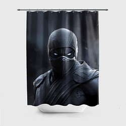 Шторка для душа Нуб Сайбот черный призрак, цвет: 3D-принт
