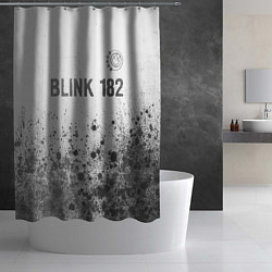 Шторка для душа Blink 182 - white gradient посередине, цвет: 3D-принт — фото 2