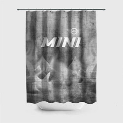 Шторка для ванной Mini - grey gradient посередине