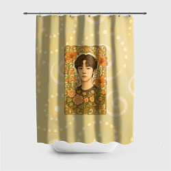 Шторка для ванной Юн Сан-ха Astro портрет в цветах