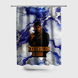 Шторка для душа XXXTentacion gangster, цвет: 3D-принт