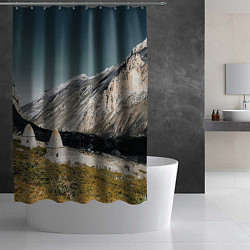Шторка для душа Фардык-Кешене, цвет: 3D-принт — фото 2