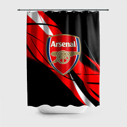 Шторка для душа Arsenal абстракция полосы, цвет: 3D-принт