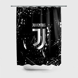 Шторка для душа Juventus брызги красок текстура, цвет: 3D-принт