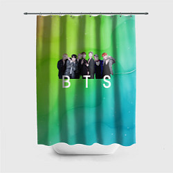 Шторка для душа BTS kpop, цвет: 3D-принт