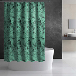 Шторка для душа В Бузулукском бору, цвет: 3D-принт — фото 2