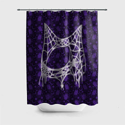 Шторка для душа Хэллоуин - Паутина, цвет: 3D-принт